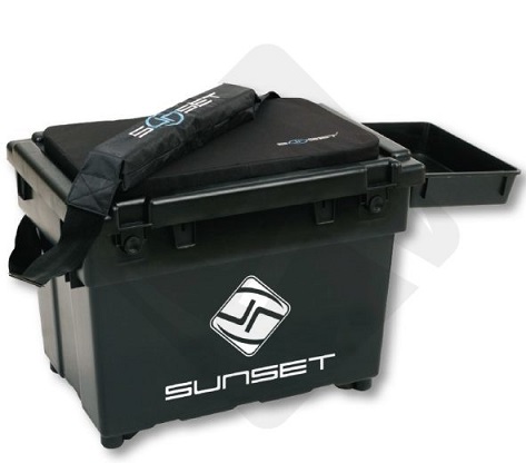 Sunset Fishing Seat Cassone Box Multiuso